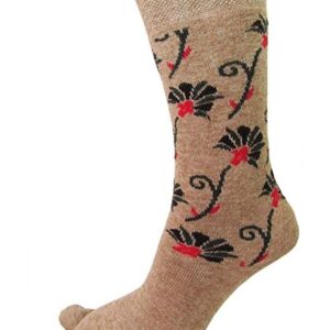 Women Pack Of 3 Patterned Thick Thumb Socks - Image 3