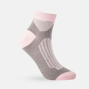Women Set of 3 Patterned Ankle-Length Socks - Image 3