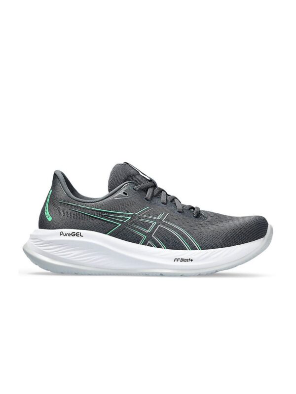 Gel-Cumulus 26 Men Textured Round Toe Lace Ups Running Shoes | 8